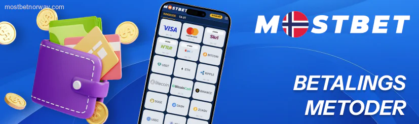 Betalingsmetoder Mostbet
