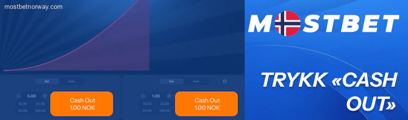 Trykk «Cash out» Aviator Mostbet