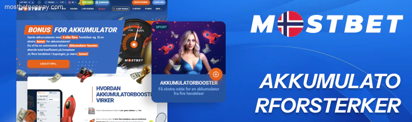 Akkumulatorforsterker Mostbet Bonustilbud