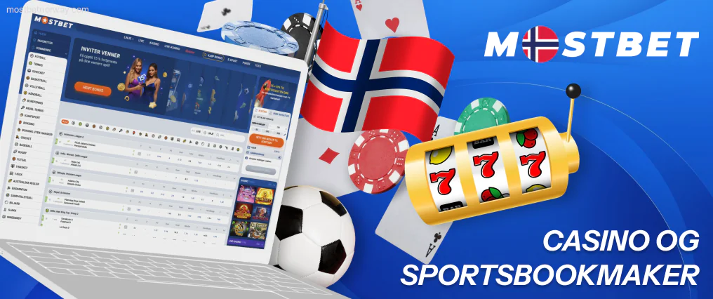 Mostbet er en av de beste norske kasinosidene takket være sitt imponerende