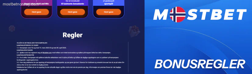 Mostbet Bonusregler