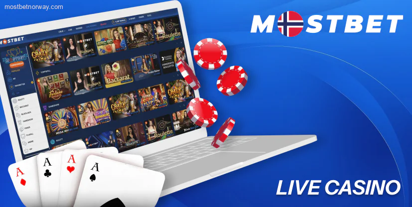 Mostbet byr på førsteklasses live casino-underholdning