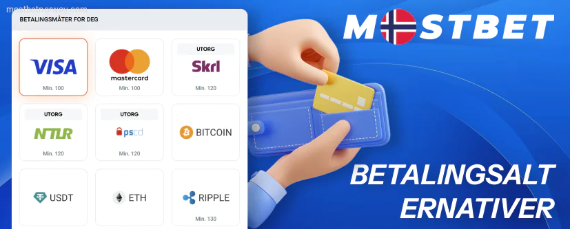 Hos Mostbet norge har vi gjort det enkelt å håndtere pengene dine