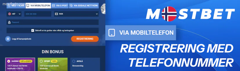 Mostbet Registrering Med Telefonnummer